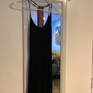 KIRRA black maxi dress XS